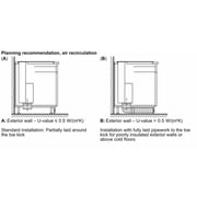 Bosch Series 8 Downdraft Built In Chimney Hood DDW88MM60B