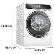 Bosch Series 8 Front Load Washer & Dryer 10 kg / 6 kg WNC254A0GC