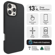 Zagg Manhattan Snap Case Black iPhone 16 Pro Max