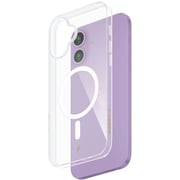 Smartix UG Magnetic Case With Screen Protector Clear iPhone 16