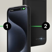 Mophie Juice Pack Case Black iPhone 15 Pro