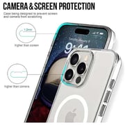 Glassology MagSafe Case With Screen Protector Transparent iPhone 16 Pro