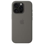 Apple MagSafe Silicone Case Stone Grey iPhone 16 Pro