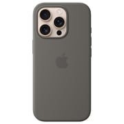 Apple MagSafe Silicone Case Stone Grey iPhone 16 Pro