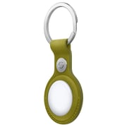 Apple AirTag FineWoven Key Ring Chartreuse