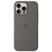 Apple MagSafe Silicone Case Stone Grey iPhone 16 Pro Max