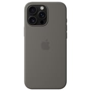 Apple MagSafe Silicone Case Stone Grey iPhone 16 Pro Max