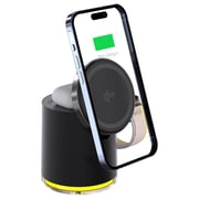 Inet 4-in-1 MagSafe Wireless Charger Black
