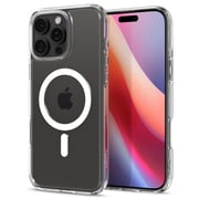 Spigen Crystal Hybrid MagFit Case White/Clear iPhone 16 Pro