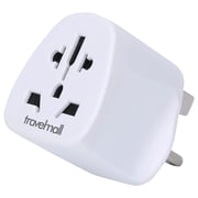 Travelmall 1 Pc World Travel Adaptor White