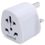 Travelmall 1 Pc World Travel Adaptor White