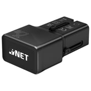 Inet 1 Pc Mini Travel Adaptor Black