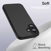 Fitit Silicon Case Black iPhone 16