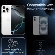 Fitit Lens Protector Clear iPhone 16 Pro/iPhone 16 Pro Max