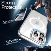 Fitit MagSafe Case with Screen Protector and Lens Protector Clear iPhone 16 Pro Max