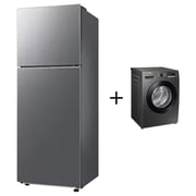 Samsung Top Mount Refrigerator 500 Litres RT50CG6404S9 + Washing Machine