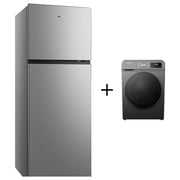 Hisense Top Mount Refrigerator 599 Litres RT599N4ASU + Front Load Washer Dryer