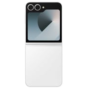 Samsung Galaxy Z Flip6 5G 512GB 12GB White AI Smartphone - Middle East Version