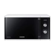 Samsung Microwave , 800 W , 23 L Cooking Chamber / 48.9 cm Width / Scratch-Resistant Ceramic Enamel Interior / 6 Power Levels / White - MS23K3614AW/EG