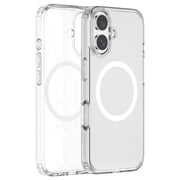 E-Den MagSafe Case With Screen Protector Transparent iPhone 16