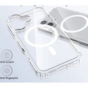 E-Den MagSafe Case With Screen Protector Transparent iPhone 16