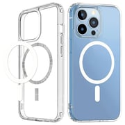 E-Den MagSafe Case With Screen Protector Transparent iPhone 16 Pro Max