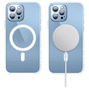 E-Den MagSafe Case With Screen Protector Transparent iPhone 16 Pro Max