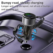 Yesido Dual Port Car Fast Charger Black