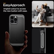 Spigen Rugged Armor MagFit Case Matte Black iPhone 16 Pro