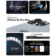 Spigen Thin Fit MagFit Case Black iPhone 16 Pro Max