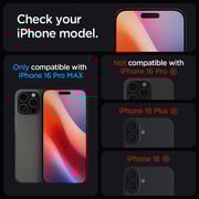 Spigen Privacy Screen Protector Black iPhone 16 Pro Max