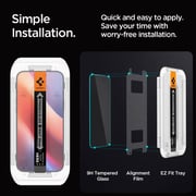 Spigen Privacy Screen Protector Black iPhone 16 Pro Max