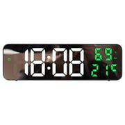 Budi DCX-671 Digital LED Clock with Alarm