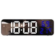 Budi DCX-671 Digital LED Clock with Alarm