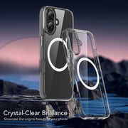 E-Den MagSafe Case With Screen Protector Transparent iPhone 16 Pro