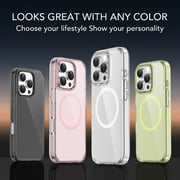 E-Den MagSafe Case With Screen Protector Transparent iPhone 16 Pro