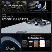 Spigen Rugged Armor MagFit Case Matte Black iPhone 16 Pro Max