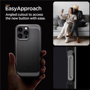 Spigen Rugged Armor MagFit Case Matte Black iPhone 16 Pro Max