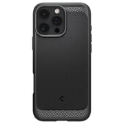 Spigen Rugged Armor MagFit Case Matte Black iPhone 16 Pro Max