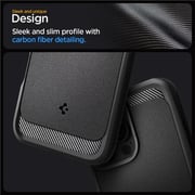Spigen Rugged Armor MagFit Case Matte Black iPhone 16 Pro Max