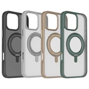 Momax CaseForm Roller Magnetic Case Light Grey iPhone 16 Pro