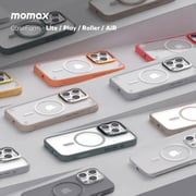 Momax CaseForm Roller Magnetic Case Light Grey iPhone 16 Pro