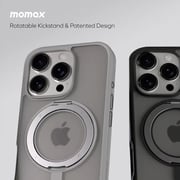 Momax CaseForm Roller Magnetic Case Light Grey iPhone 16 Pro