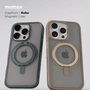 Momax CaseForm Roller Magnetic Case Light Grey iPhone 16 Pro