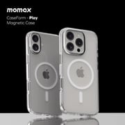 Momax CaseForm Play Magnetic Case Transparent iPhone 16