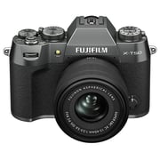Fujifilm X-T50 Mirrorless Camera Charcoal Silver + 15-45mm Lens Kit