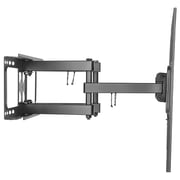 Beetec Double Arm Swivel TV Wall Mount Black