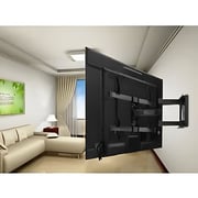 Beetec Double Arm Swivel TV Wall Mount Black