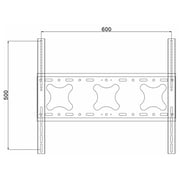 Beetec Fixed TV Wall Mount Black