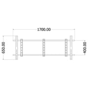 Beetec Fixed TV Wall Mount Black
